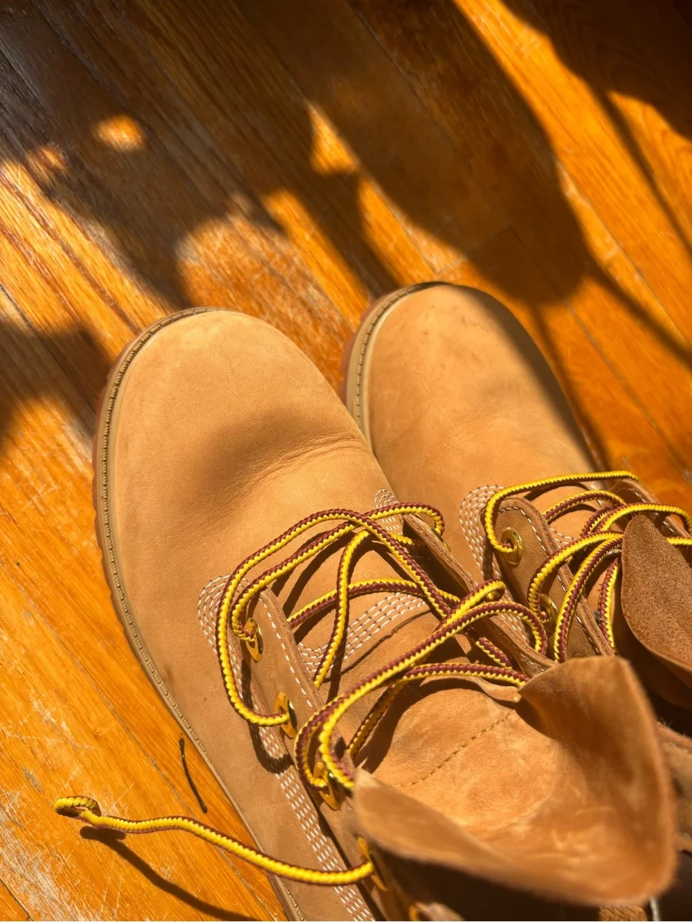 Timberland Brown Leather Lace-Up Work Boots